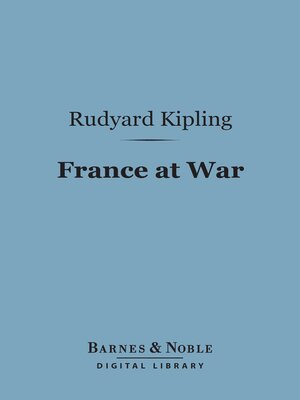 cover image of France at War (Barnes & Noble Digital Library)
